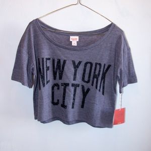 NYC crop top